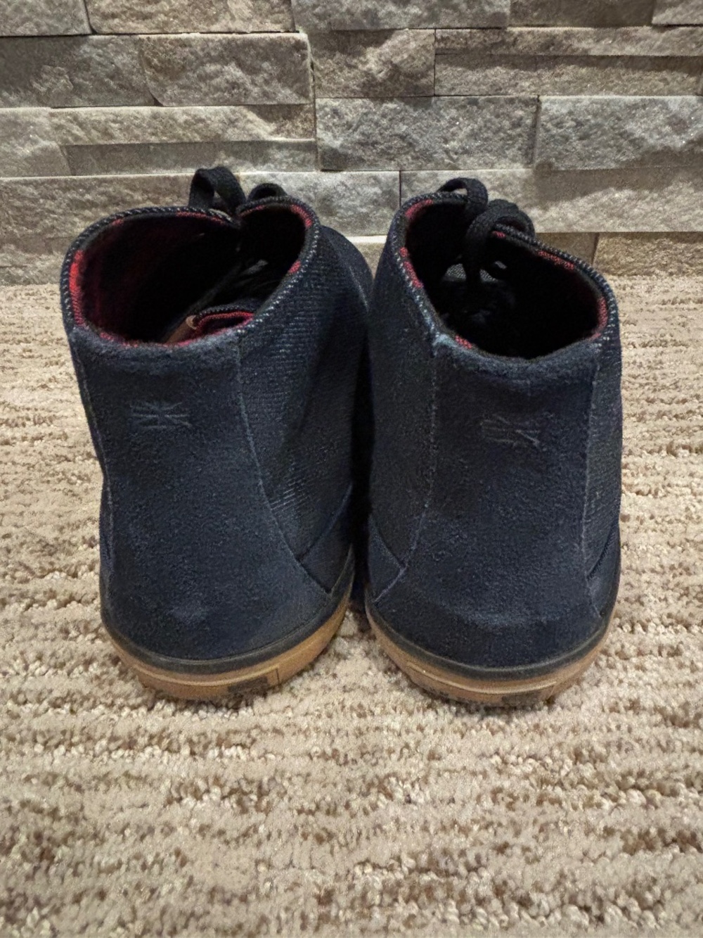 Ben Sherman Men’s Denim Ankle Shoes - Picture 3 of 6